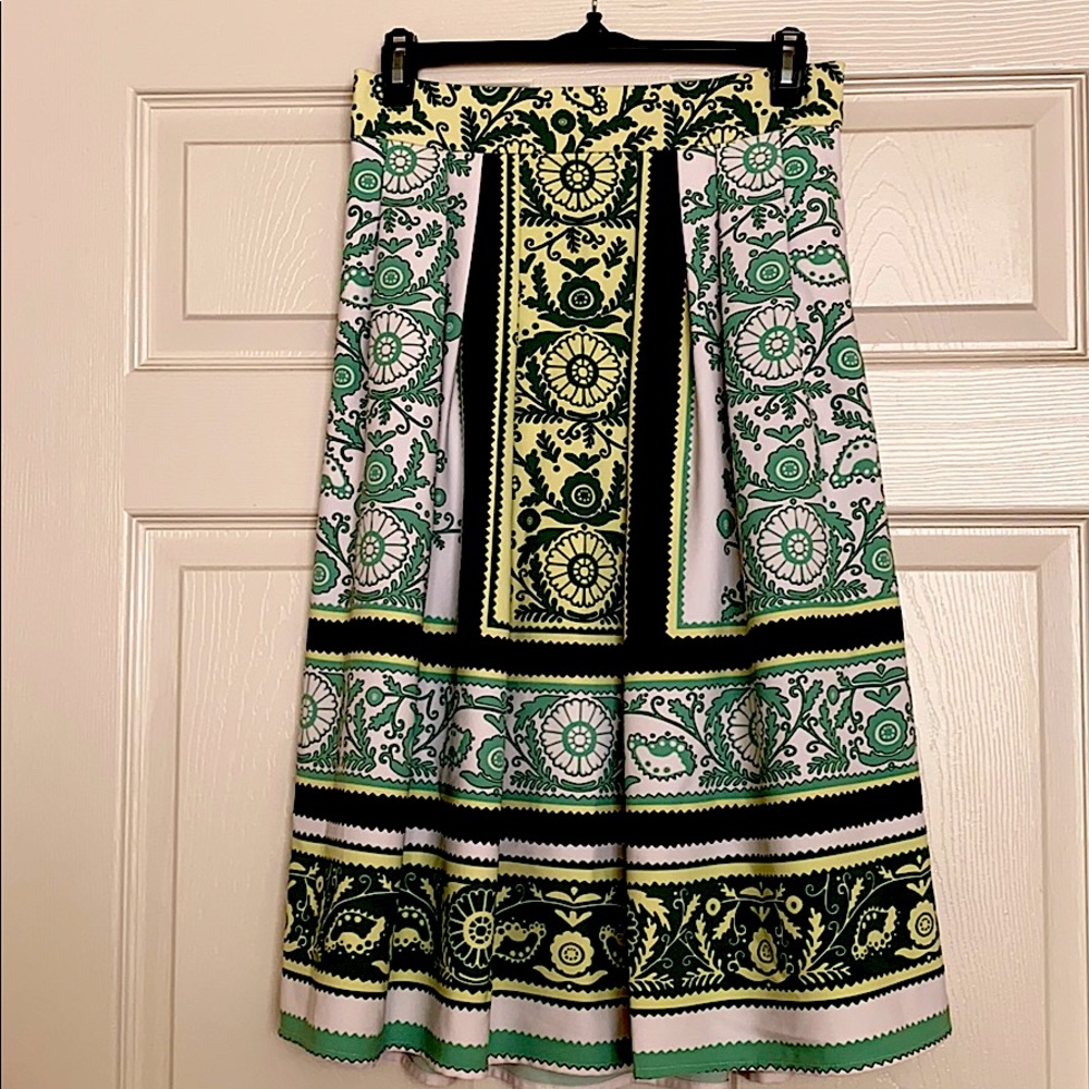 New York and Company Eva Mendes Multicolored Skirt